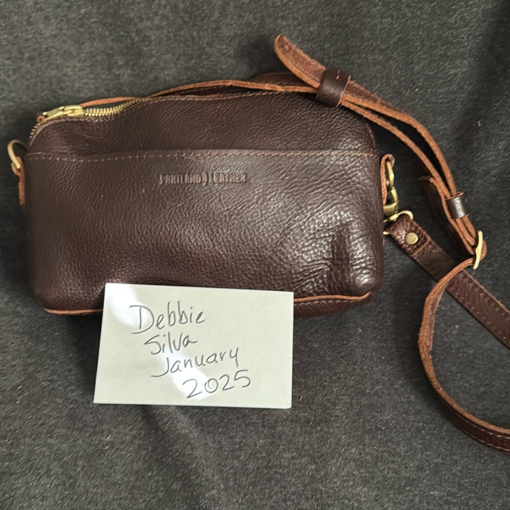 Portland Leather eclipse crossbody